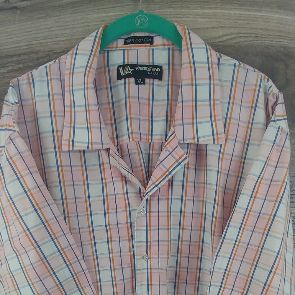 Vibes Woven Men's XL SS Casual Shirt